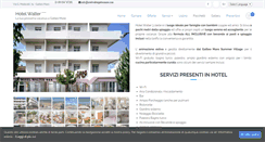 Desktop Screenshot of hotelwaltergatteomare.com